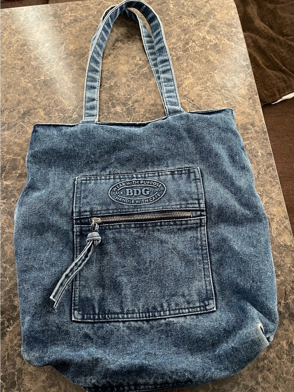 BDG Denim Tote Bag